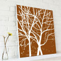 Modern Tree Painting Canvas Art for Wall Decoration